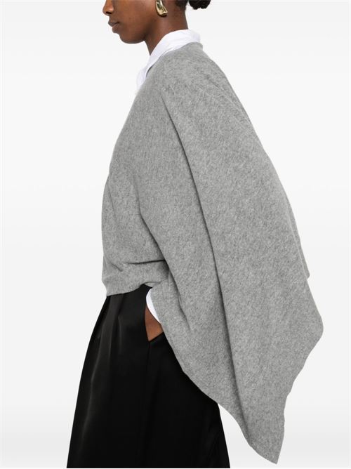 Crewneck Sweater with Drape JIL SANDER | J01ZZ0114J14827030